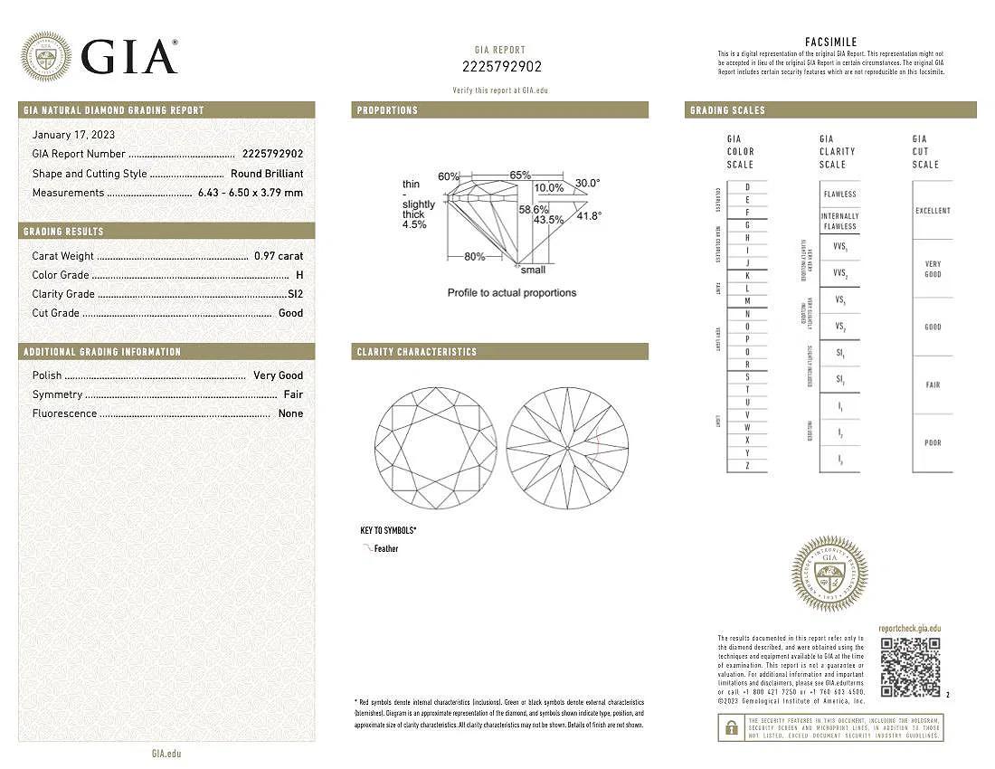 18K Gold GIA Certified Toi et Moi Diamond Ring