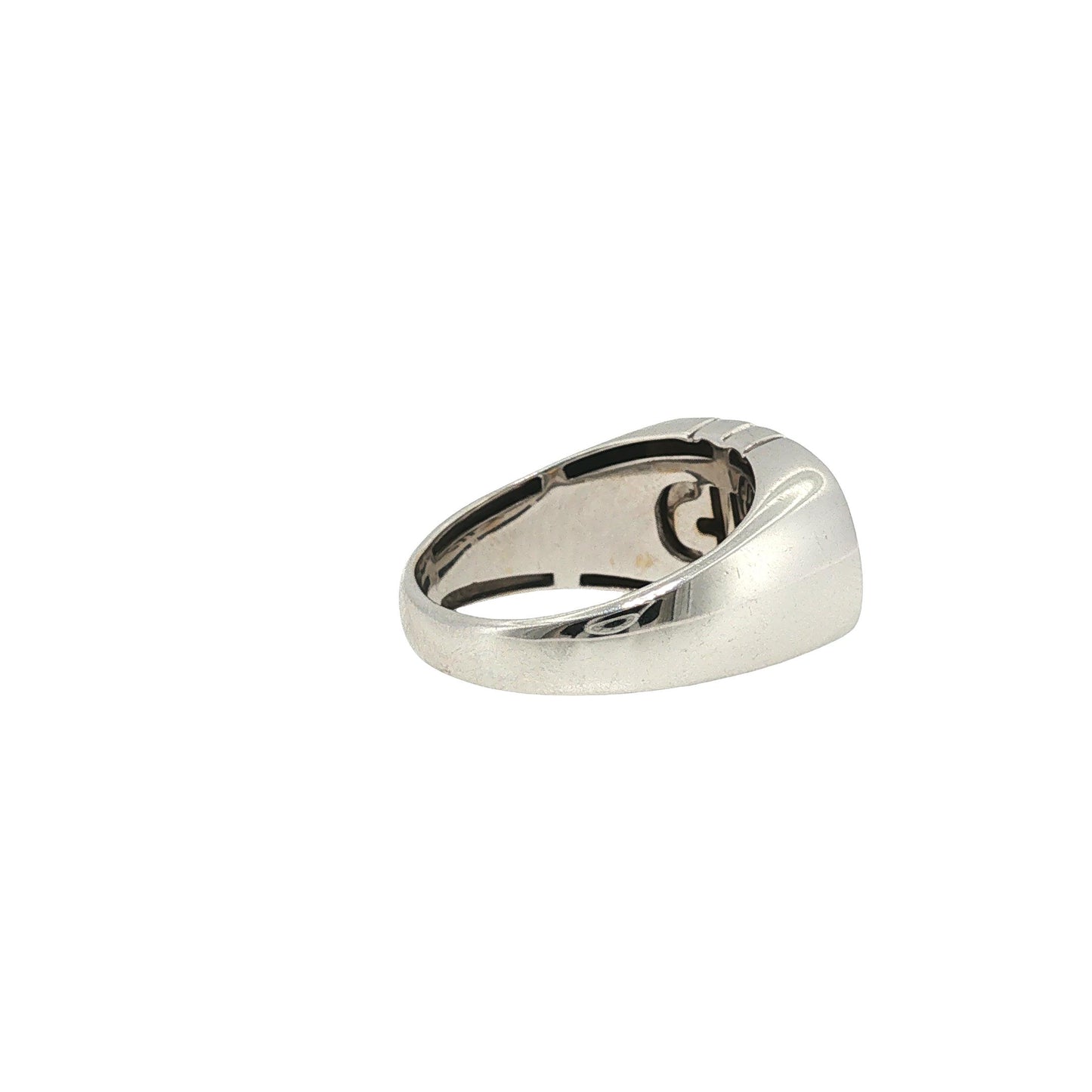 Bulgari 18K White Gold Parentesi Ring