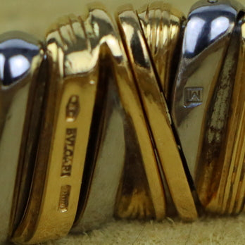 Rare Vintage Bulgari 18K Gold Cuff Bracelet