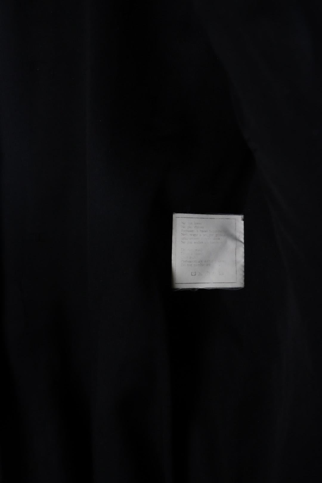 Vintage 1996 Chanel Classic Black Wool Jacket