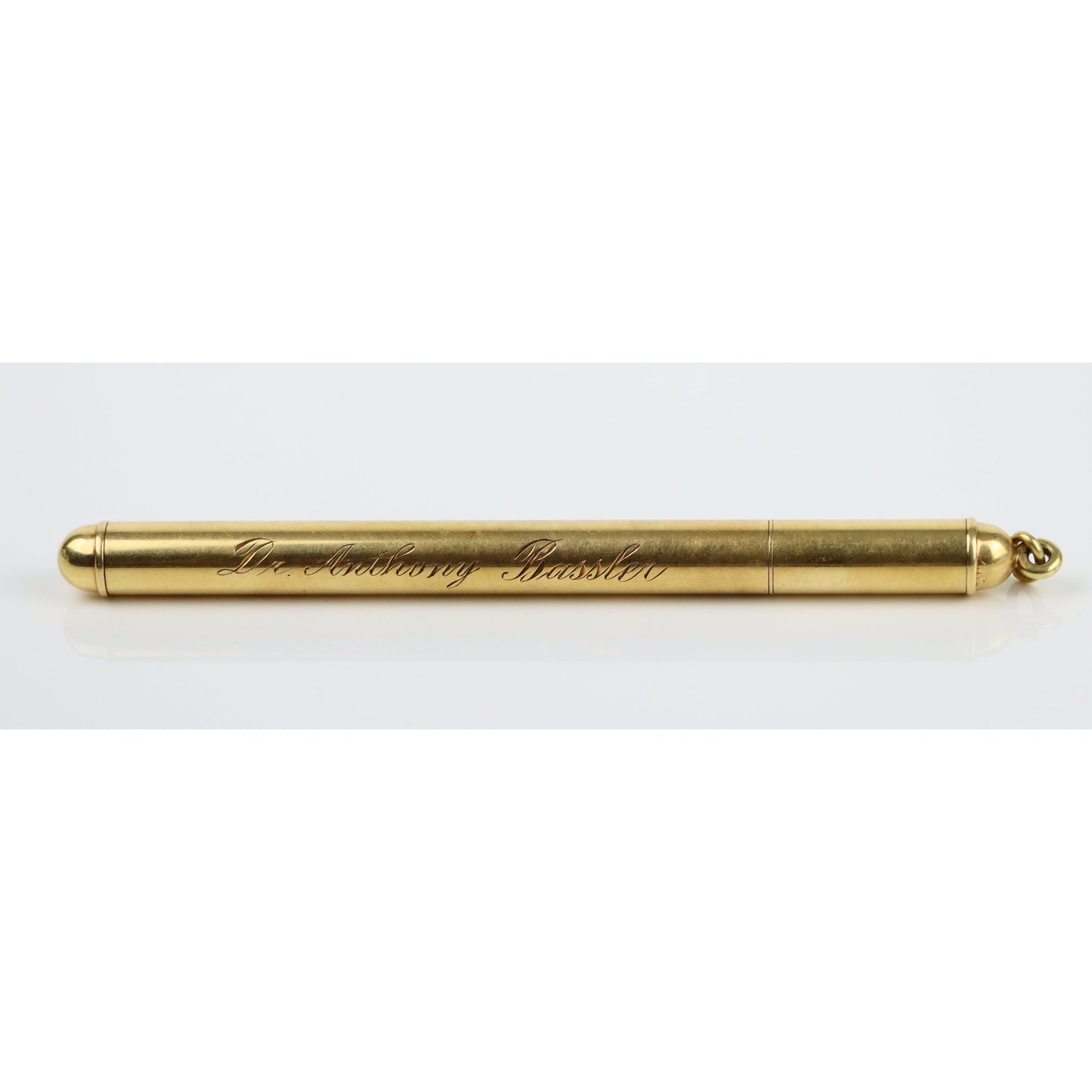 Antique 14K Gold Mechanical Lead Case Pendant