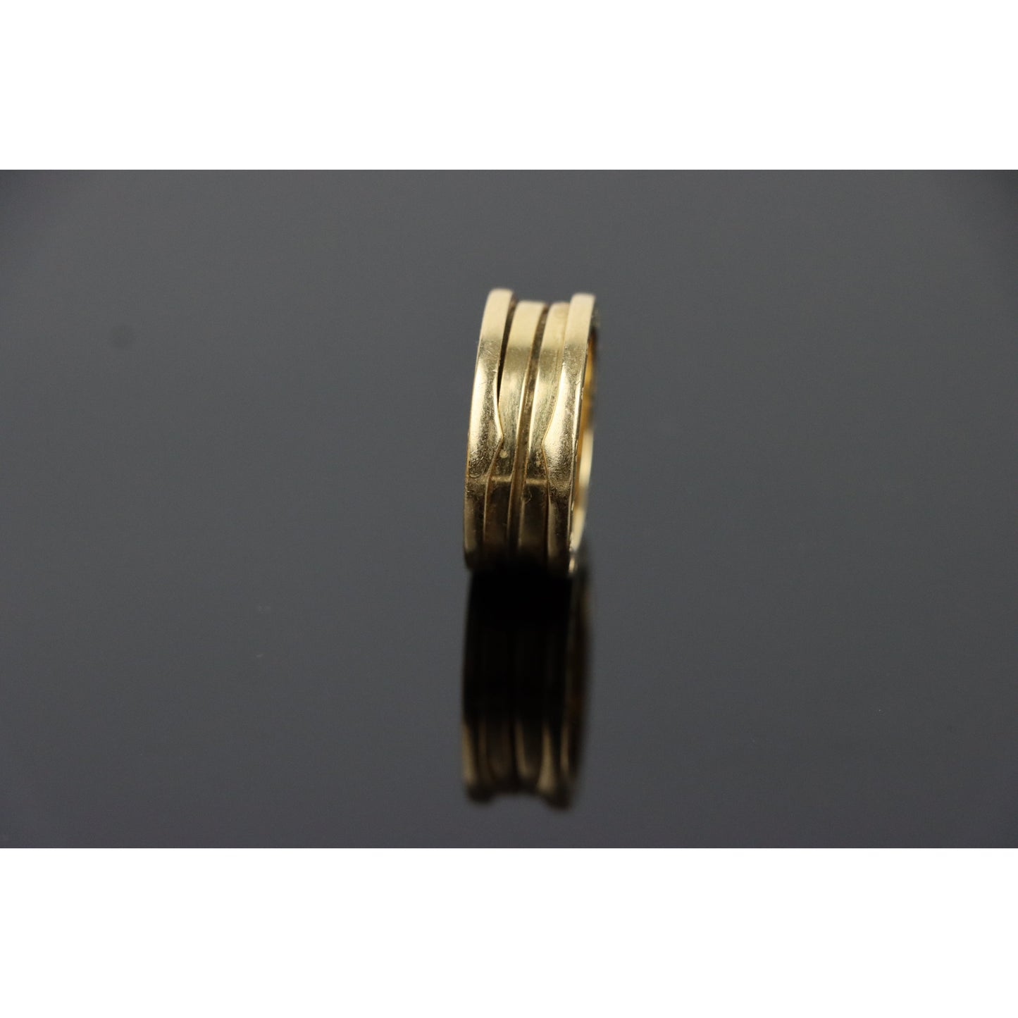 Vintage Bulgari 18K Gold B.Zero1 Ring