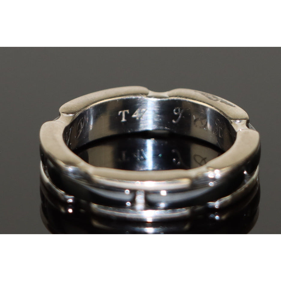 Chanel & Baumer Collaboration 18K White Gold Black Ceramic Ultra Ring