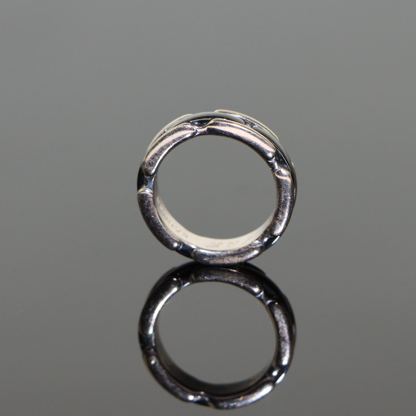 Chanel & Baumer Collaboration 18K White Gold Black Ceramic Ultra Ring