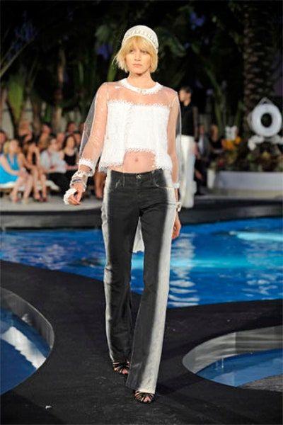 Vintage 2009 Chanel Gradient Jean Pant