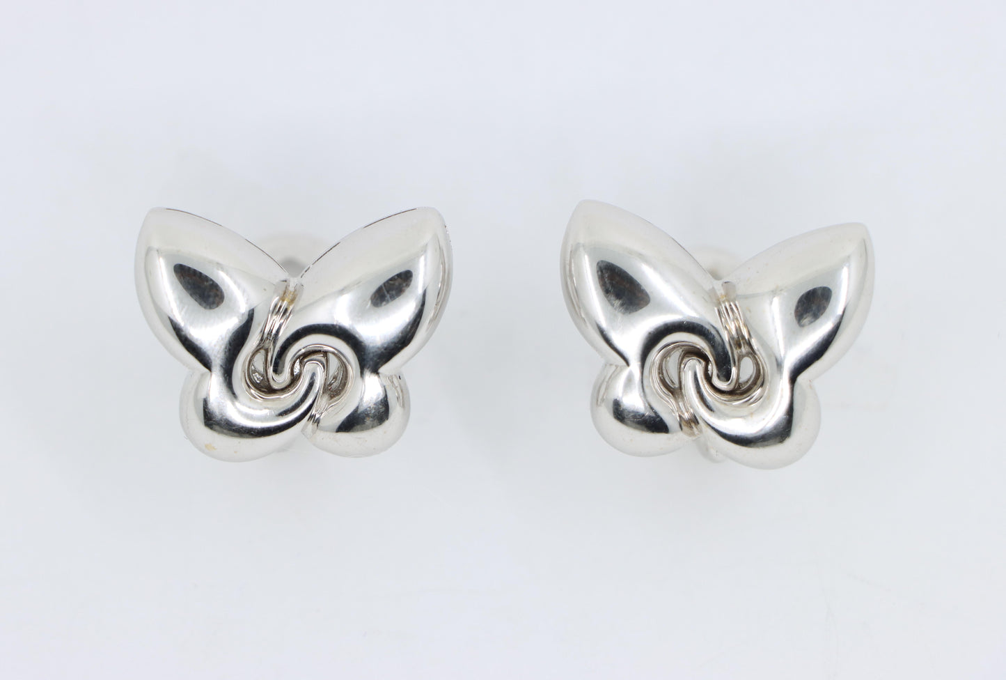 Bulgari Farfalle 18K White Gold Butterfly Earring