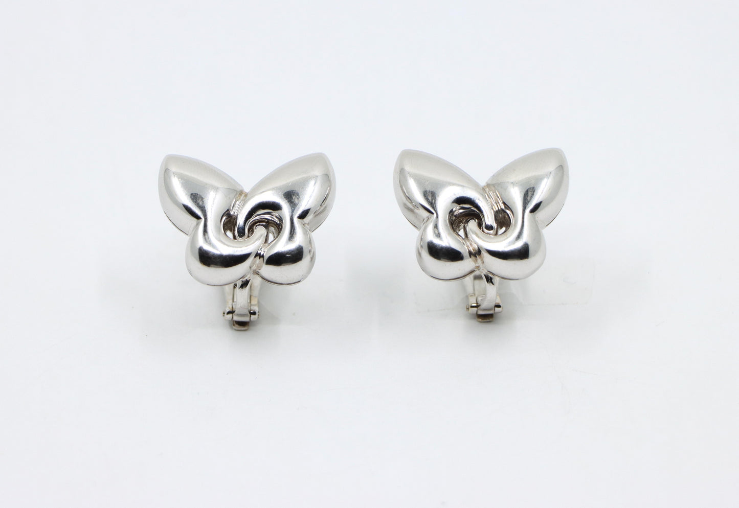 Bulgari Farfalle 18K White Gold Butterfly Earring