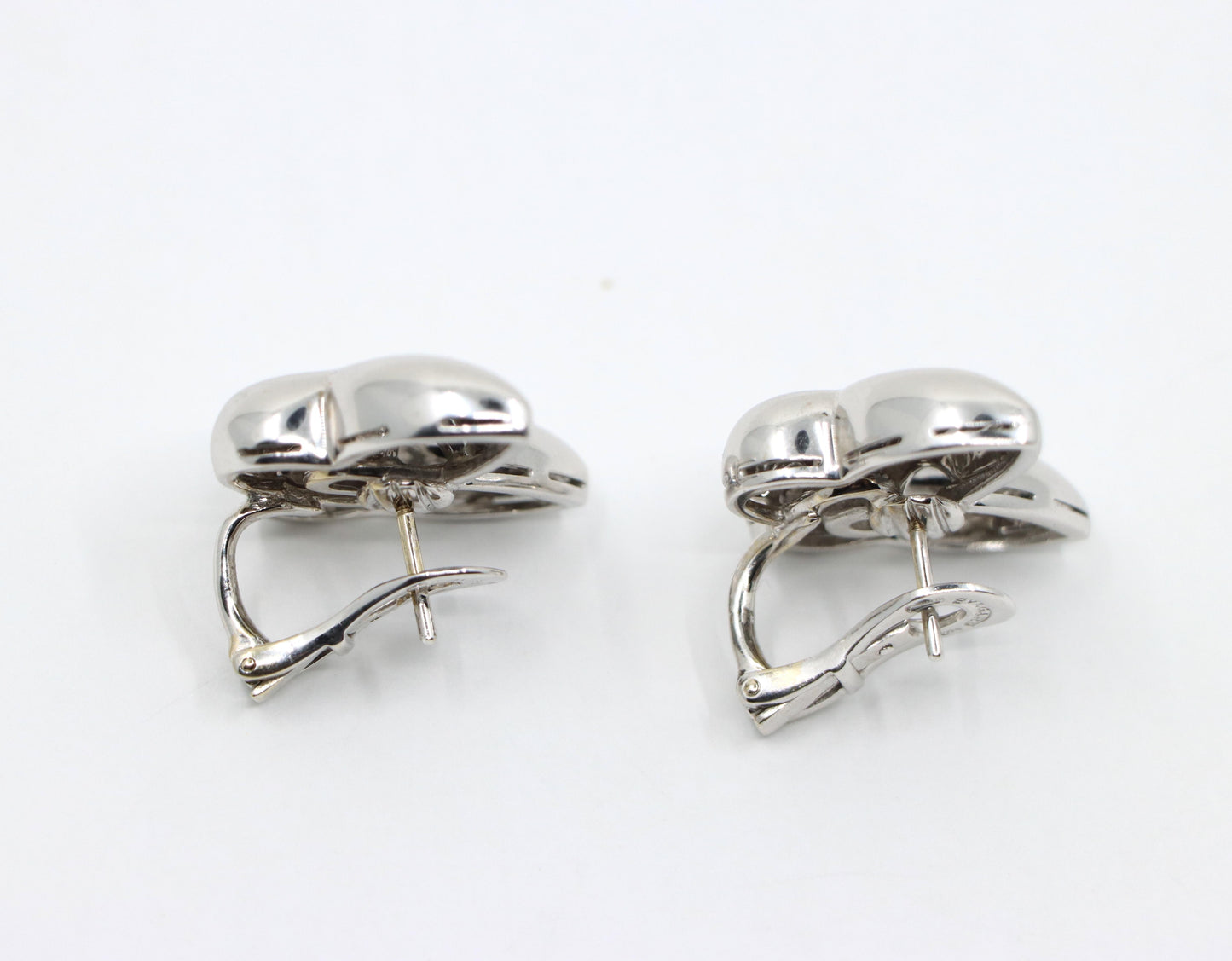 Bulgari Farfalle 18K White Gold Butterfly Earring