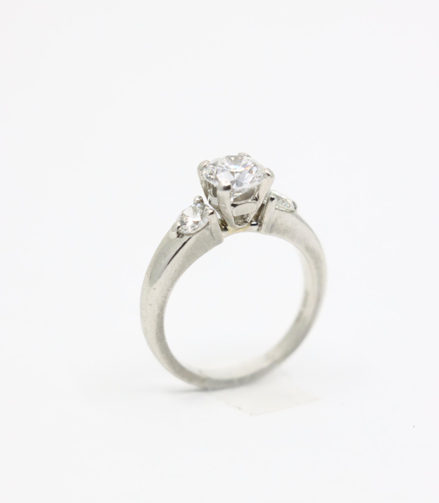 Platinum GIA Certified Diamond Ring