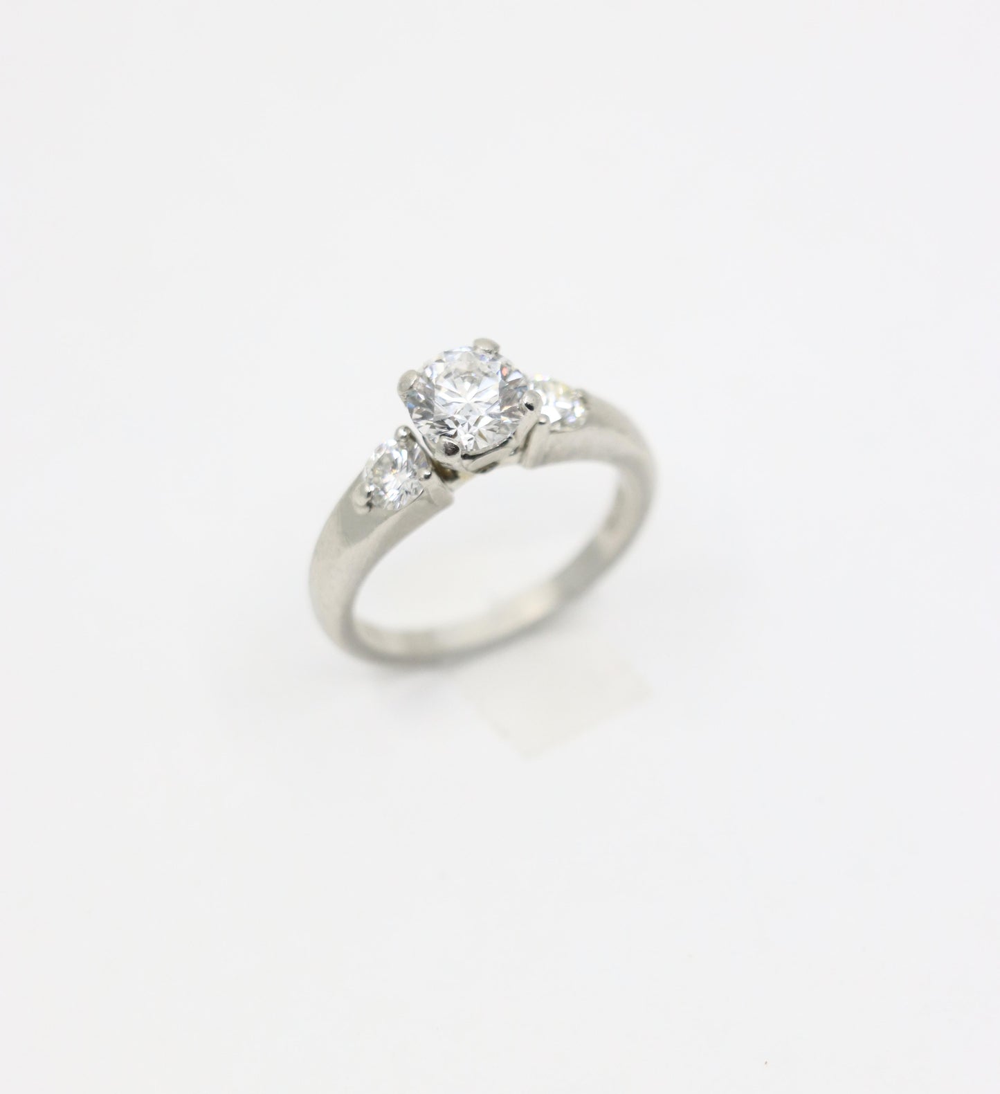 Platinum GIA Certified Diamond Ring