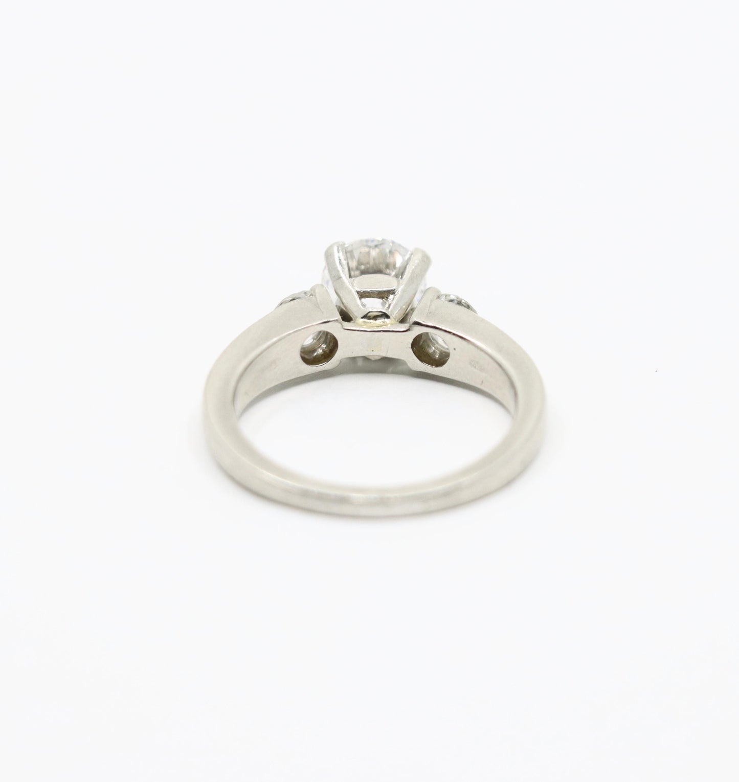 Platinum GIA Certified Diamond Ring