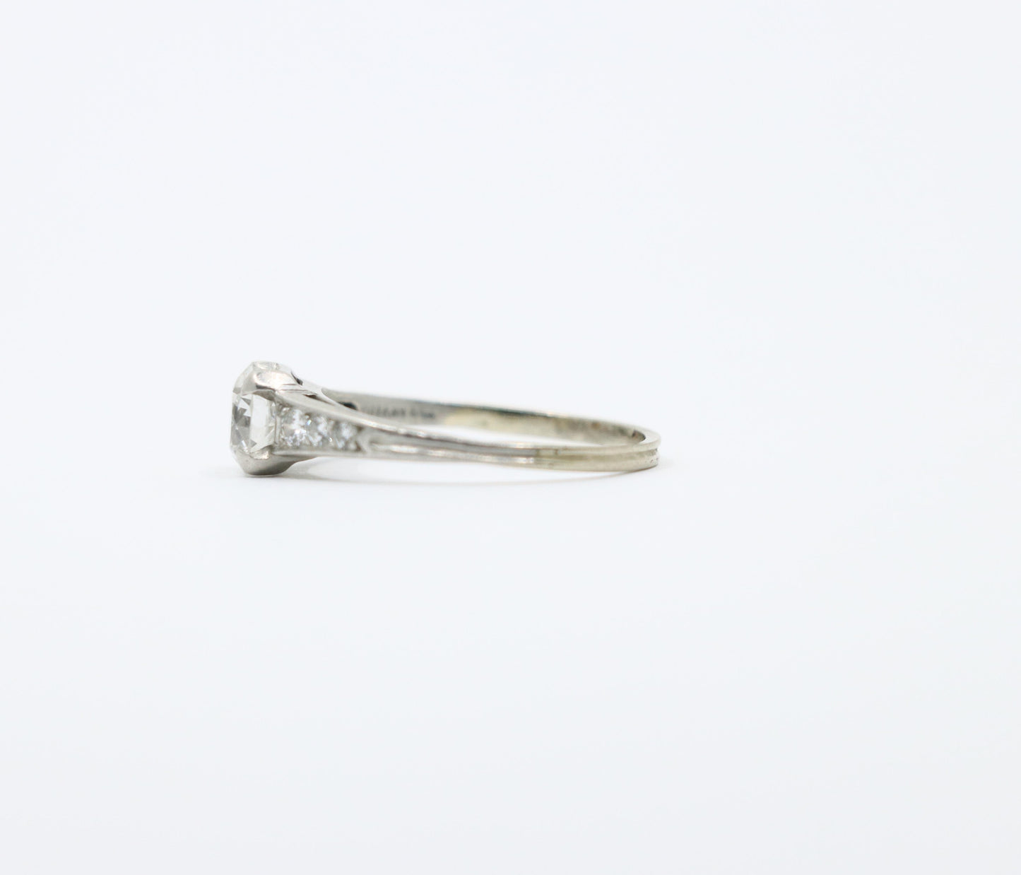Art Deco Tiffany & Co Platinum Diamond Ring