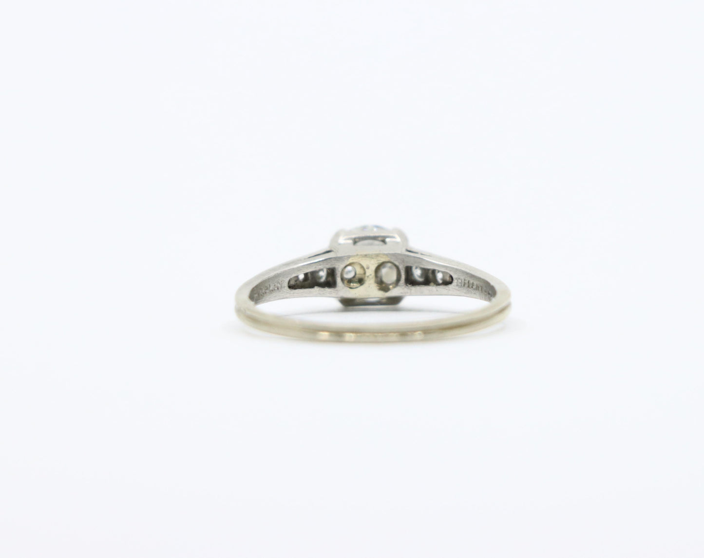 Art Deco Tiffany & Co Platinum Diamond Ring