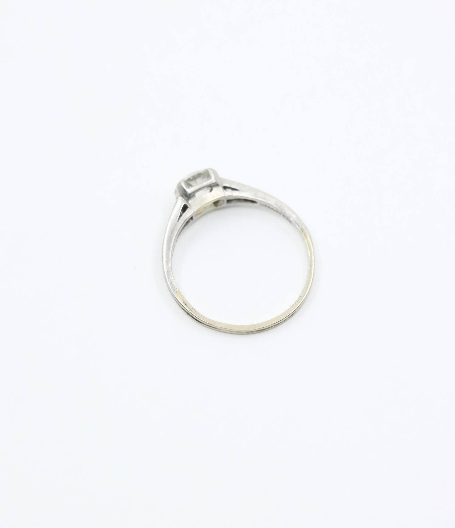 Art Deco Tiffany & Co Platinum Diamond Ring