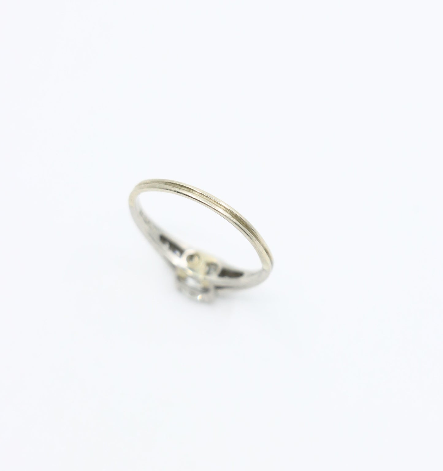 Art Deco Tiffany & Co Platinum Diamond Ring