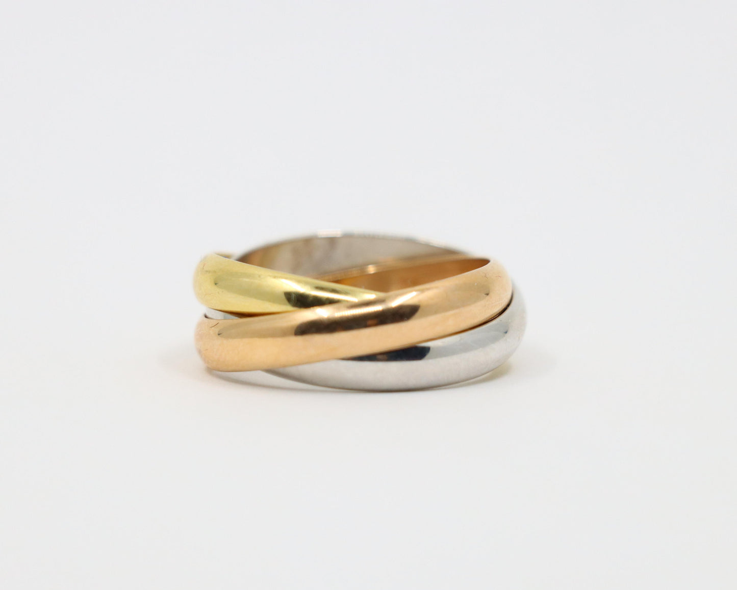 Cartier 18K Gold Trinity Ring