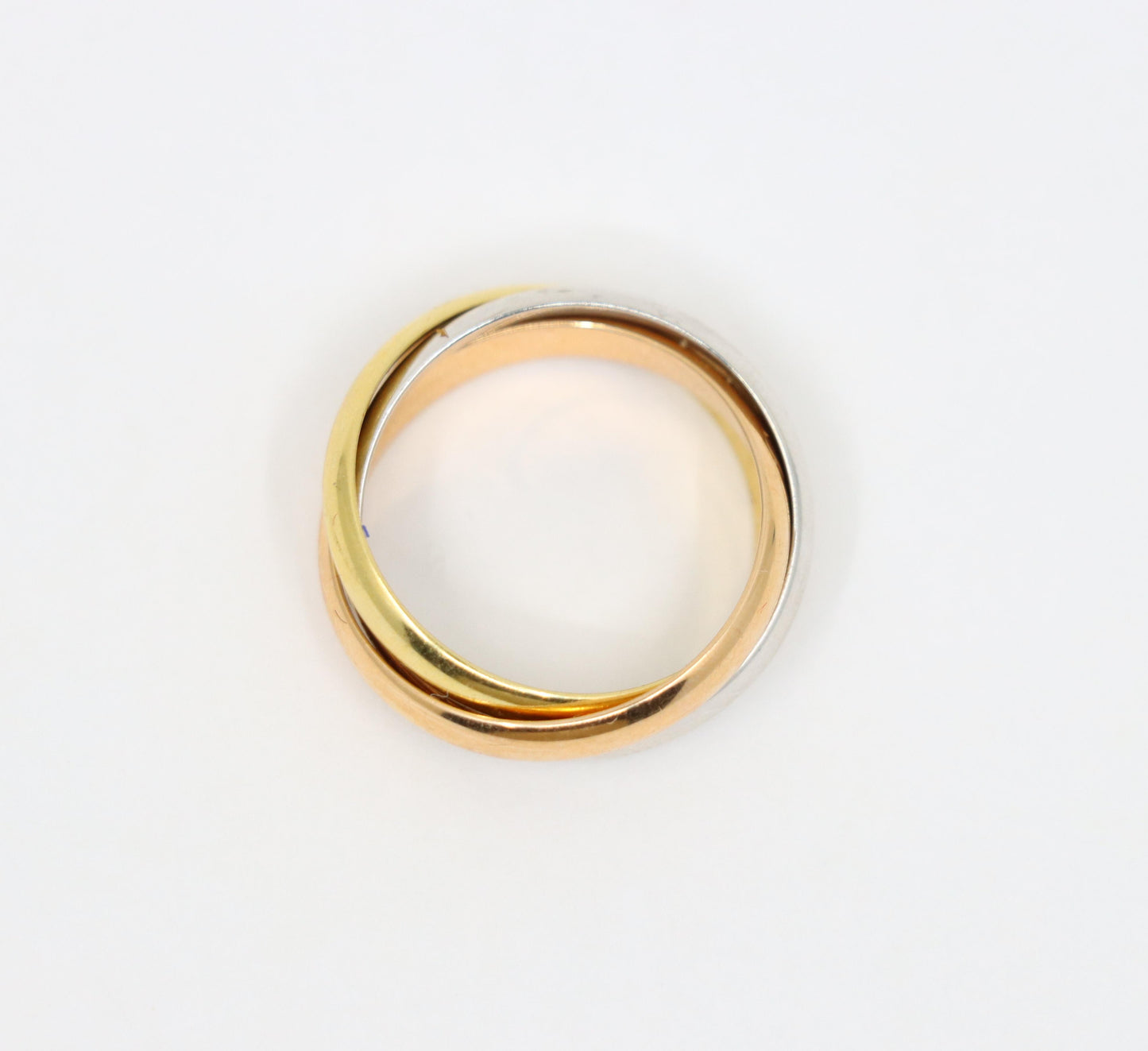 Cartier 18K Gold Trinity Ring