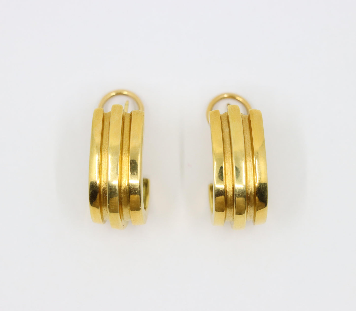 Tiffany & Co. 18K Gold Atlas Hoop Earrings