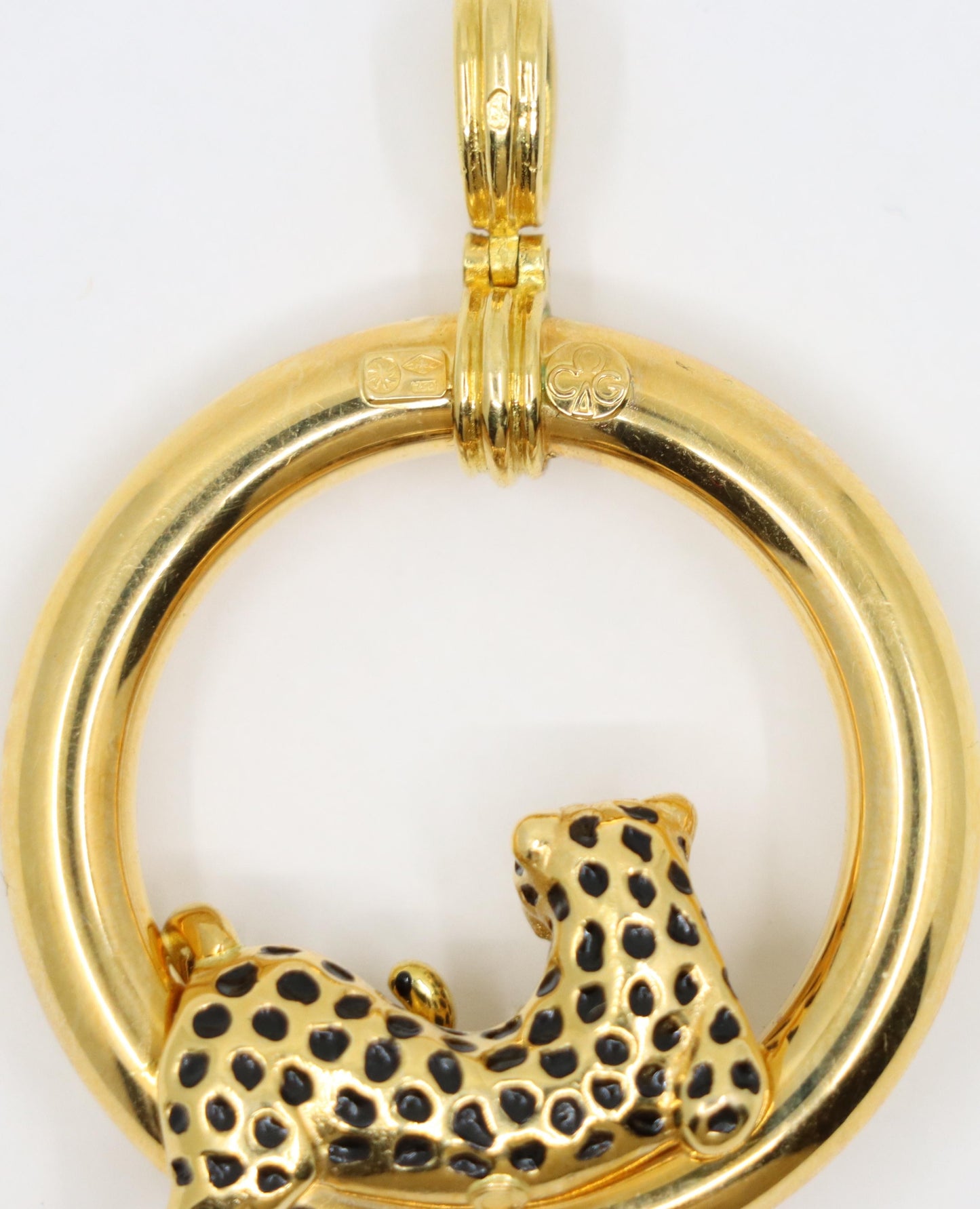 Charles Garnier Panther 18K Gold Leopard Pendant