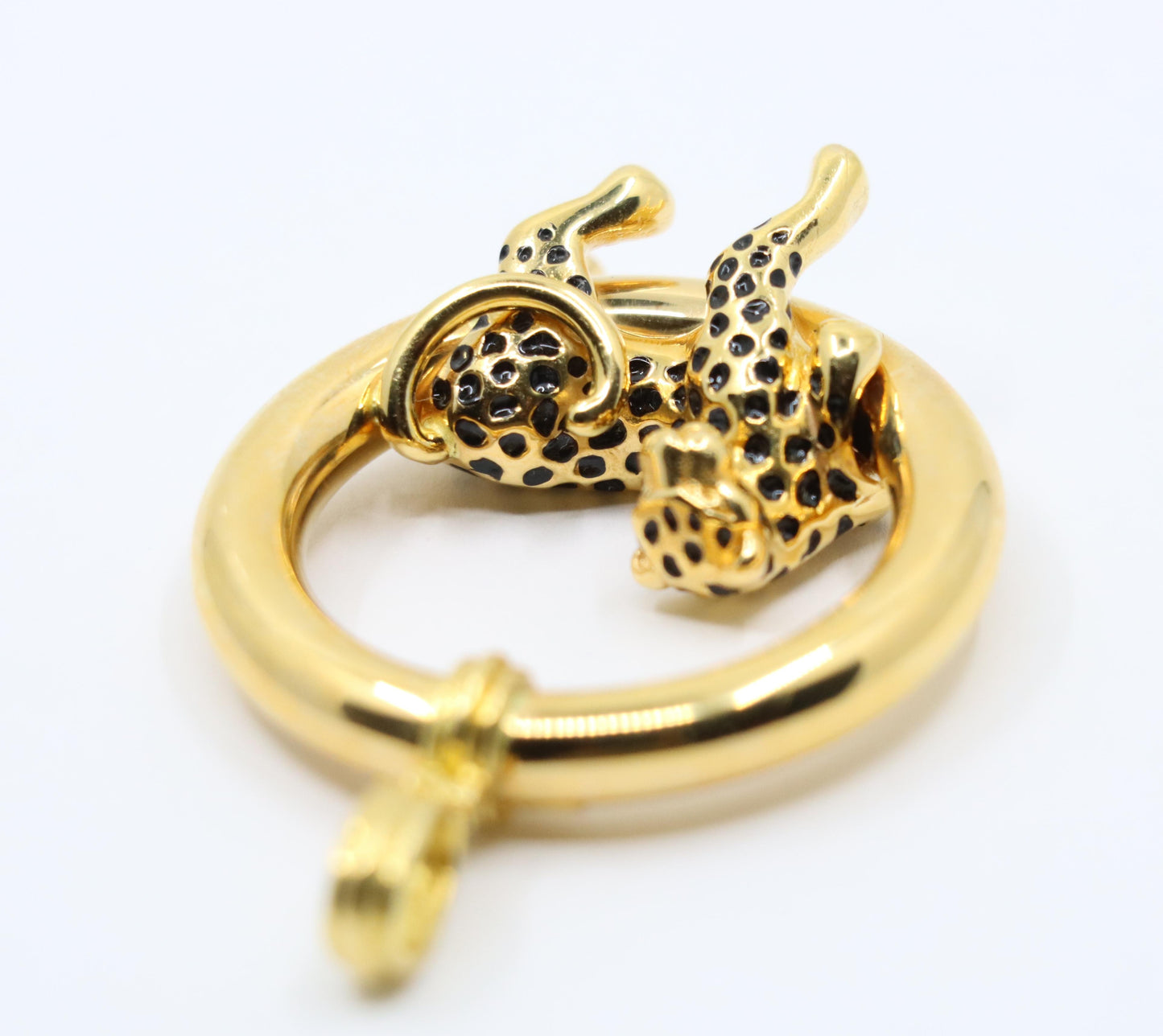 Charles Garnier Panther 18K Gold Leopard Pendant