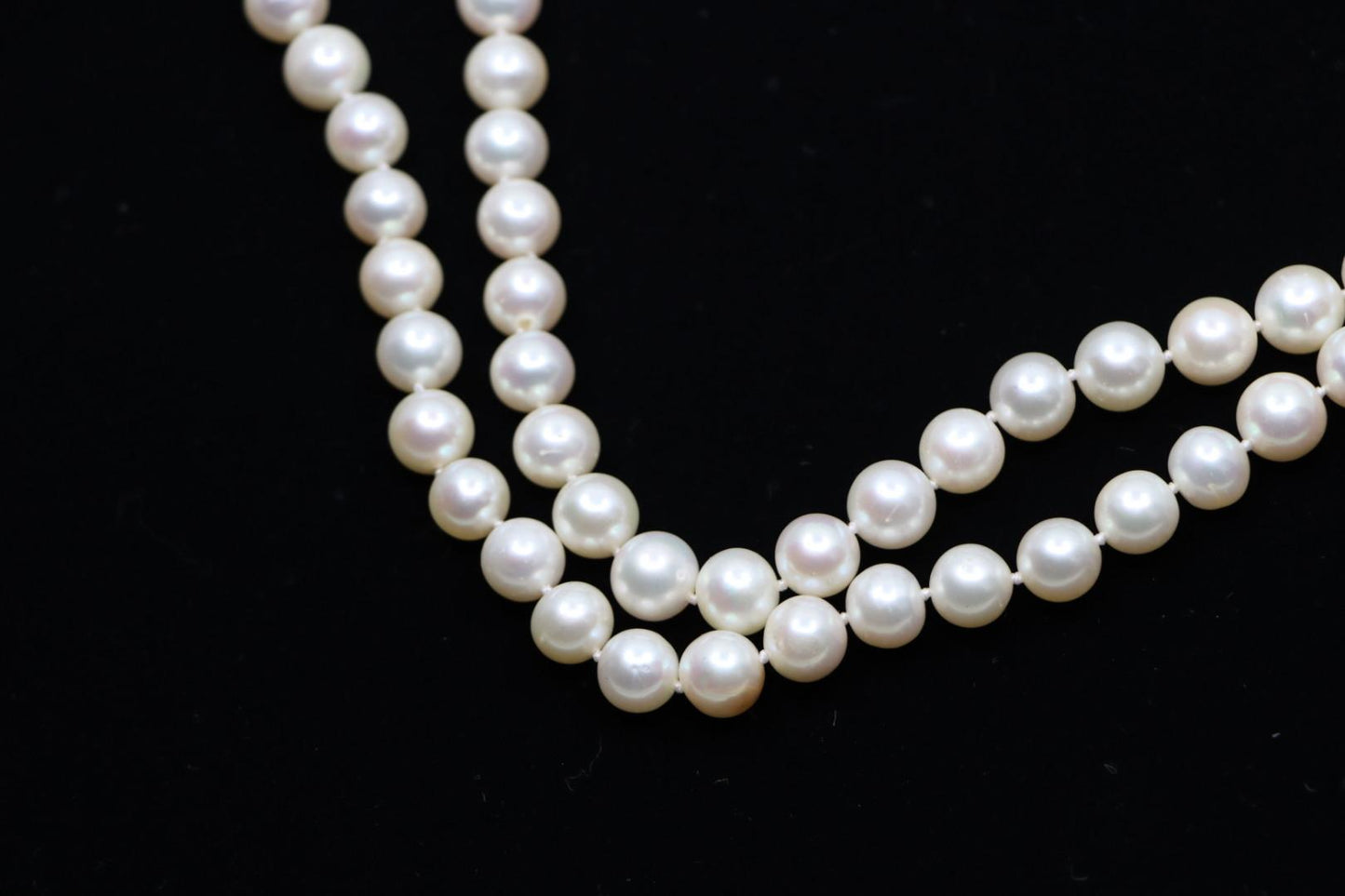 Tiffany & Co. 18K Gold Pearl Long Necklace