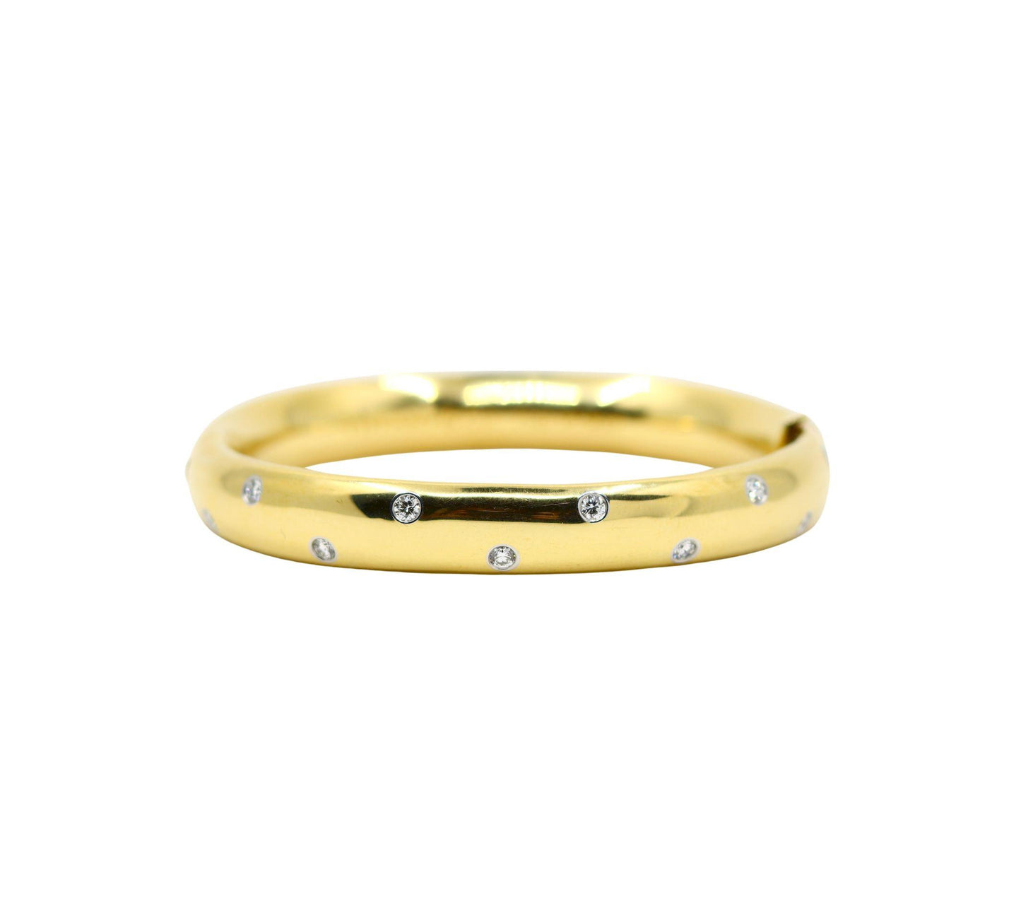 Tiffany & Co Etoile 18K Gold & Platinum Diamond Bracelet