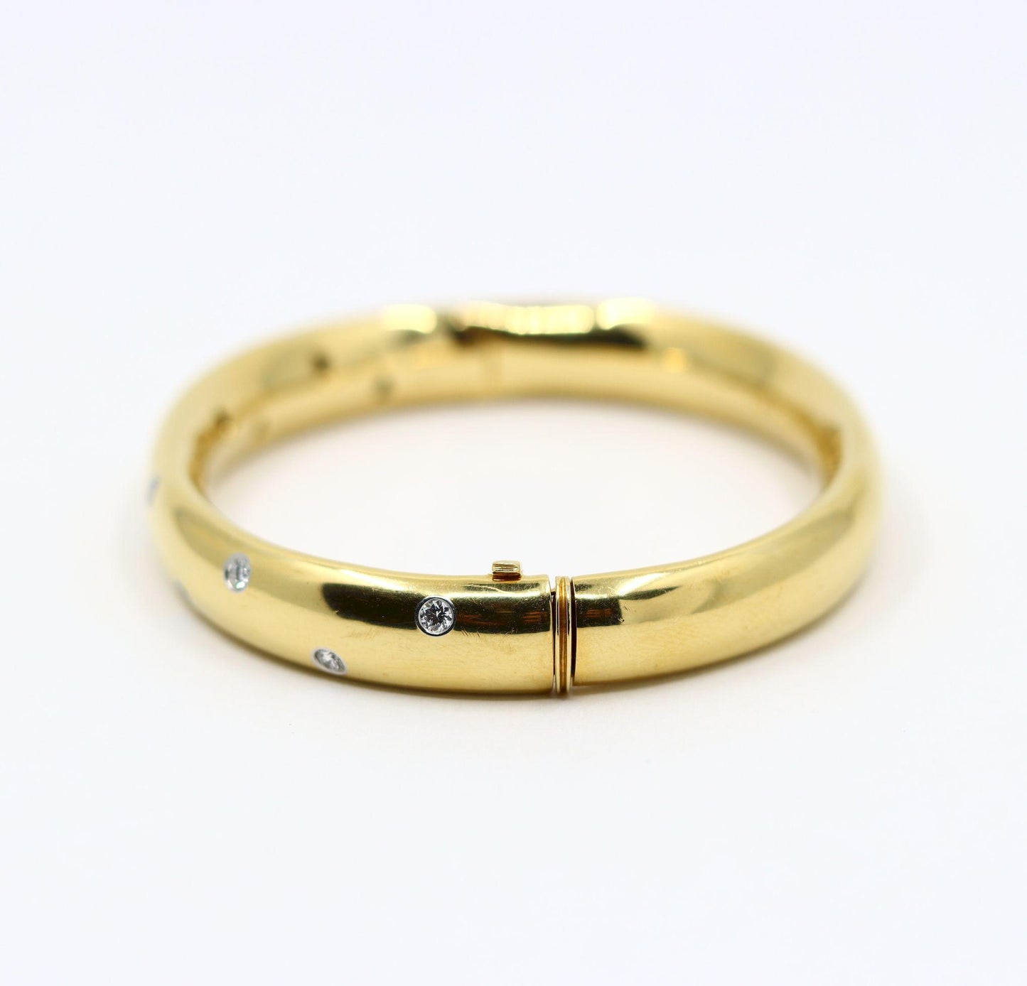 Tiffany & Co Etoile 18K Gold & Platinum Diamond Bracelet