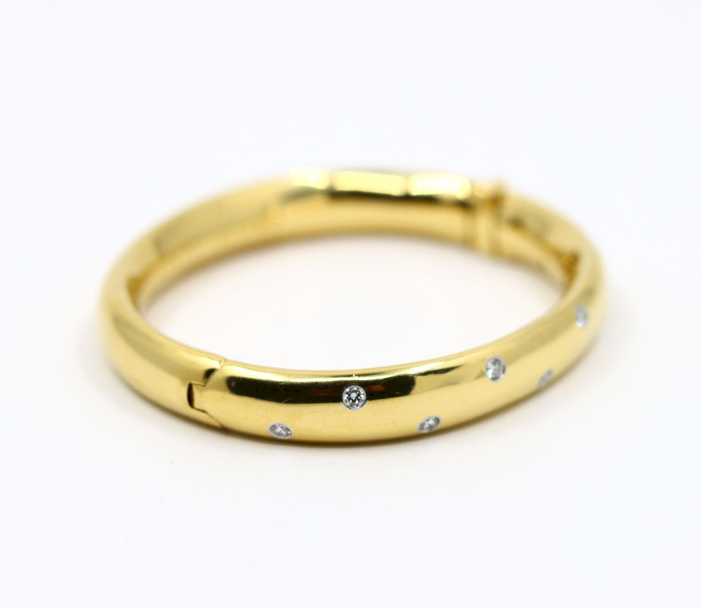 Tiffany & Co Etoile 18K Gold & Platinum Diamond Bracelet