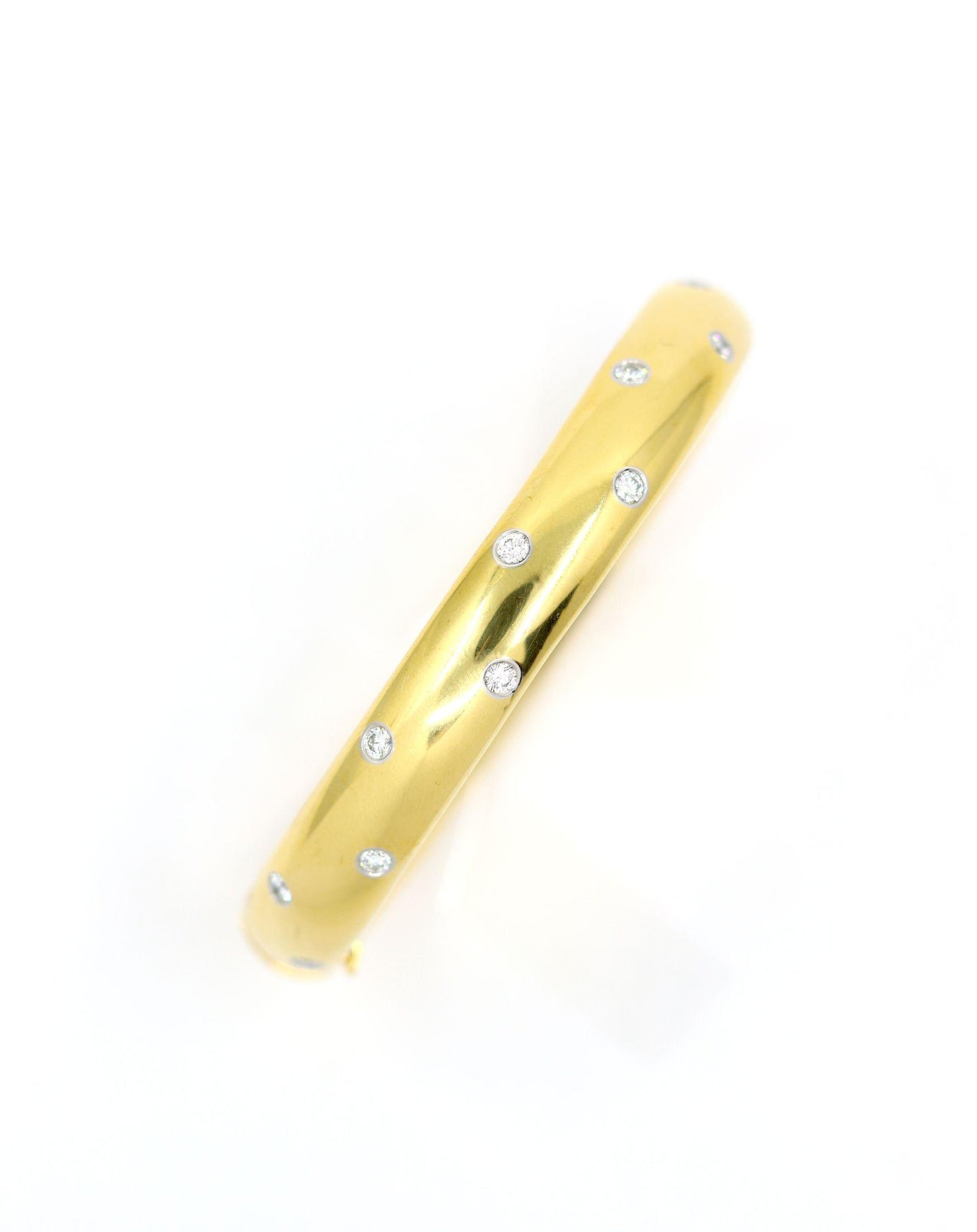 Tiffany & Co Etoile 18K Gold & Platinum Diamond Bracelet