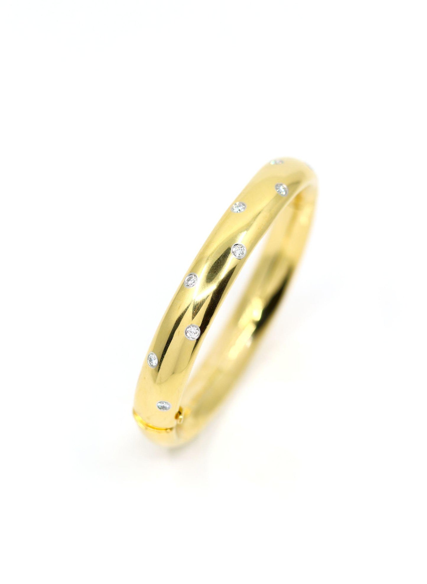 Tiffany & Co Etoile 18K Gold & Platinum Diamond Bracelet