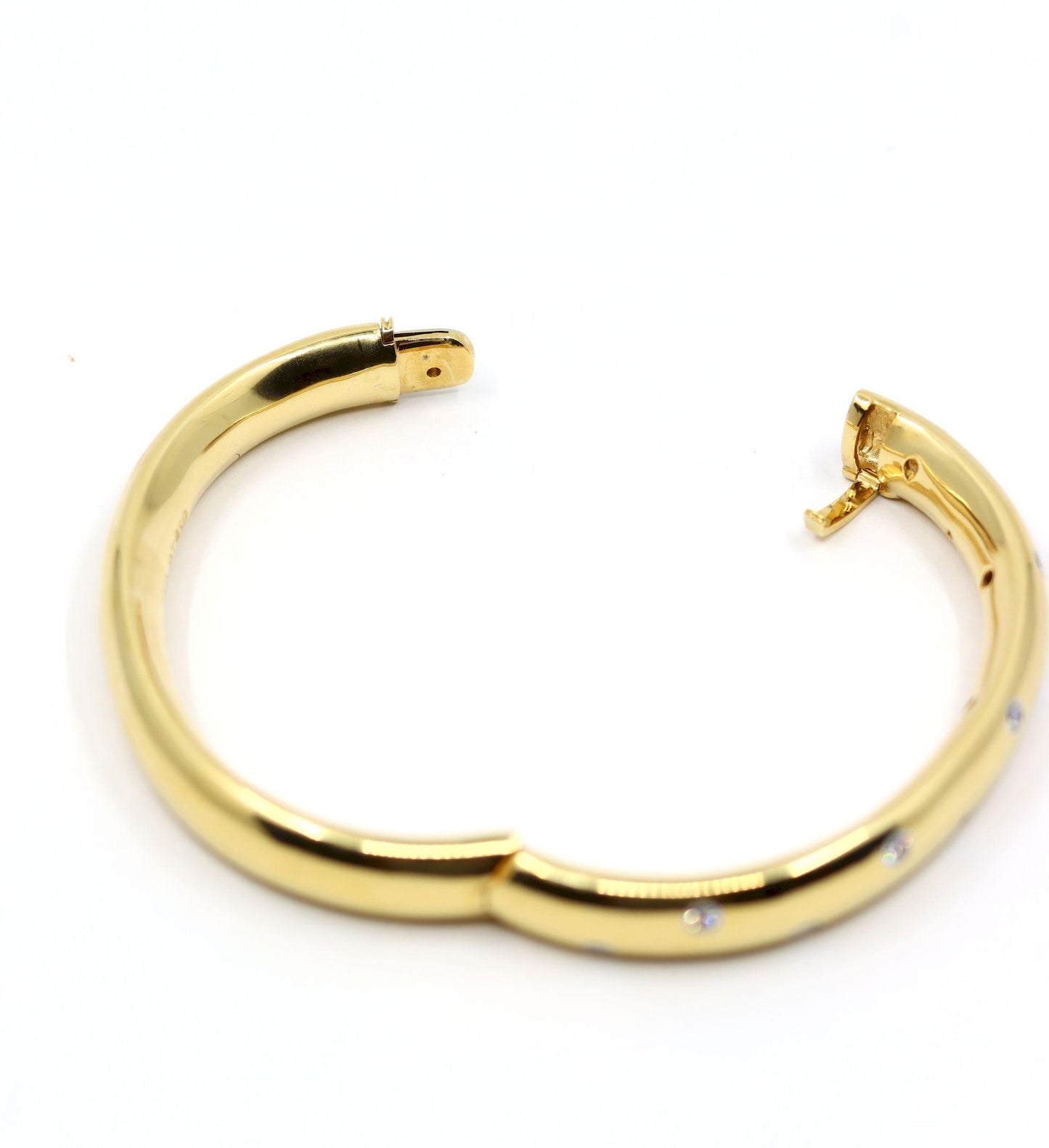 Tiffany & Co Etoile 18K Gold & Platinum Diamond Bracelet