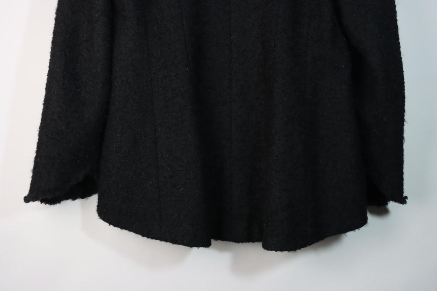 Vintage Chanel Black Tweed Jacket