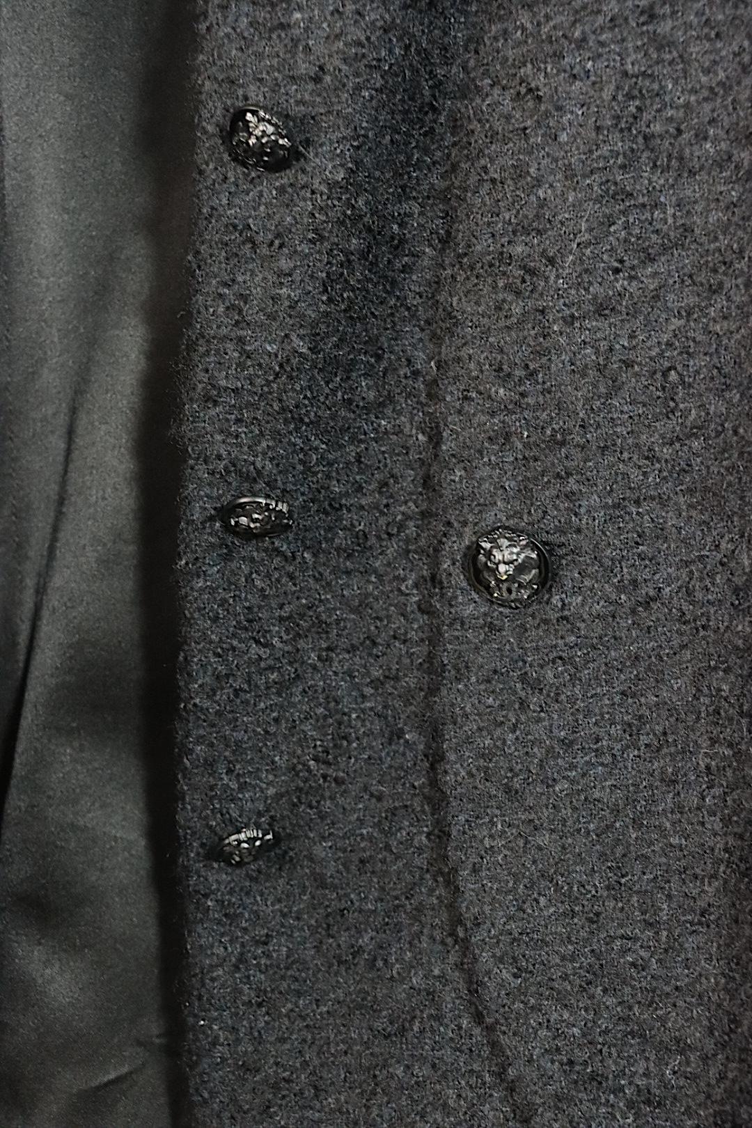 Vintage Chanel Black Tweed Jacket