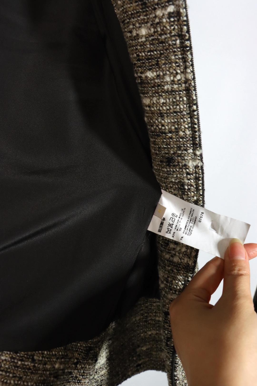 Vintage Valentino Fur Collar Jacket