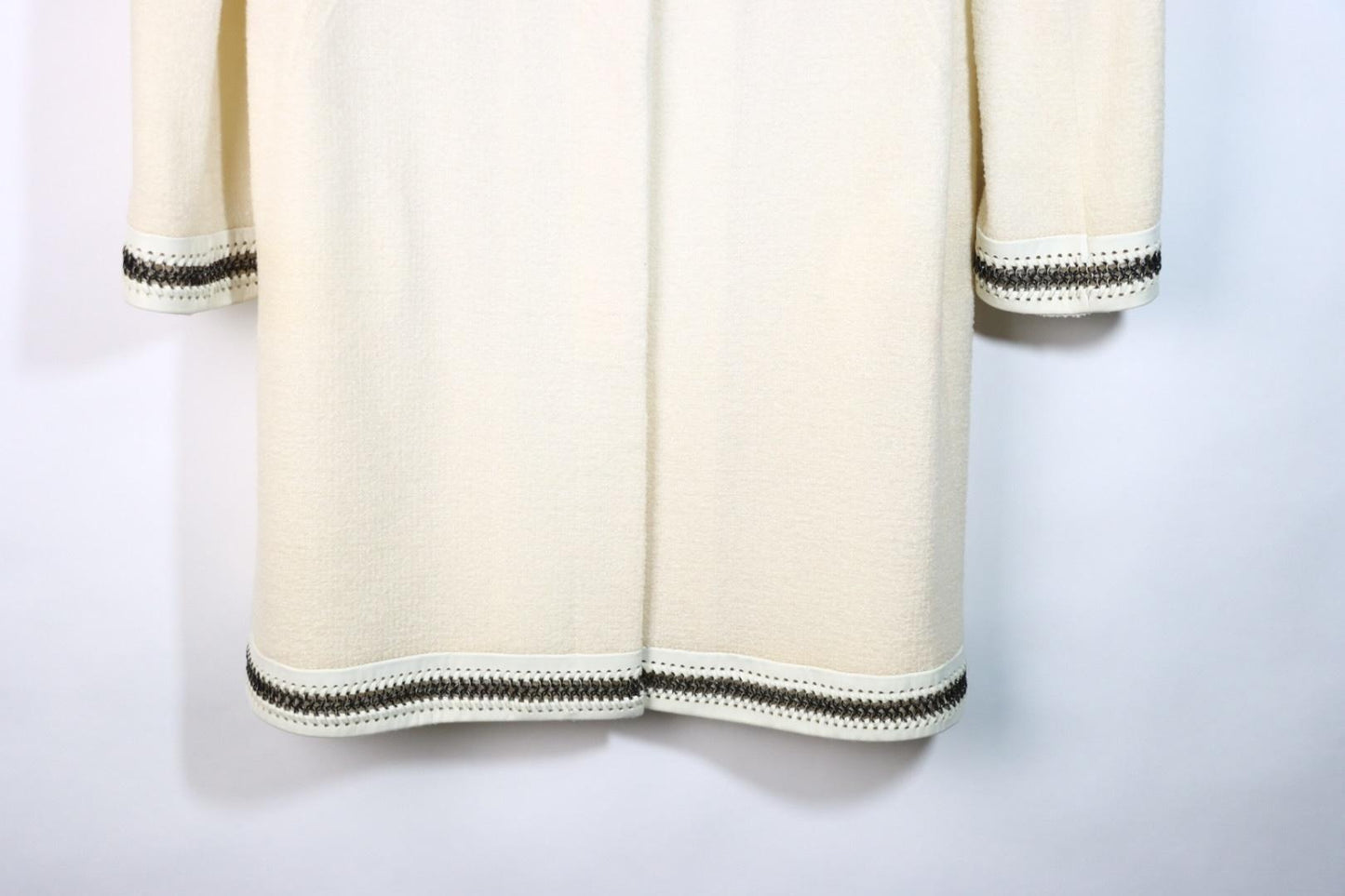 Vintage Dior Lace Flower White Jacket & Skirt Suit