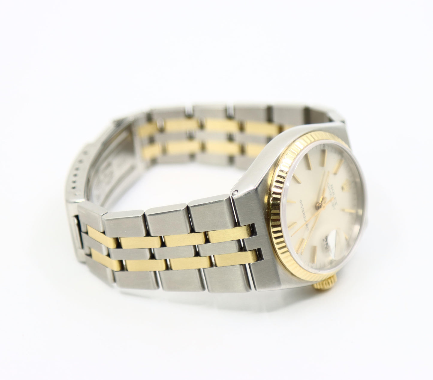 Rolex 18K Gold & Steel Datejust Oyster Quartz Watch