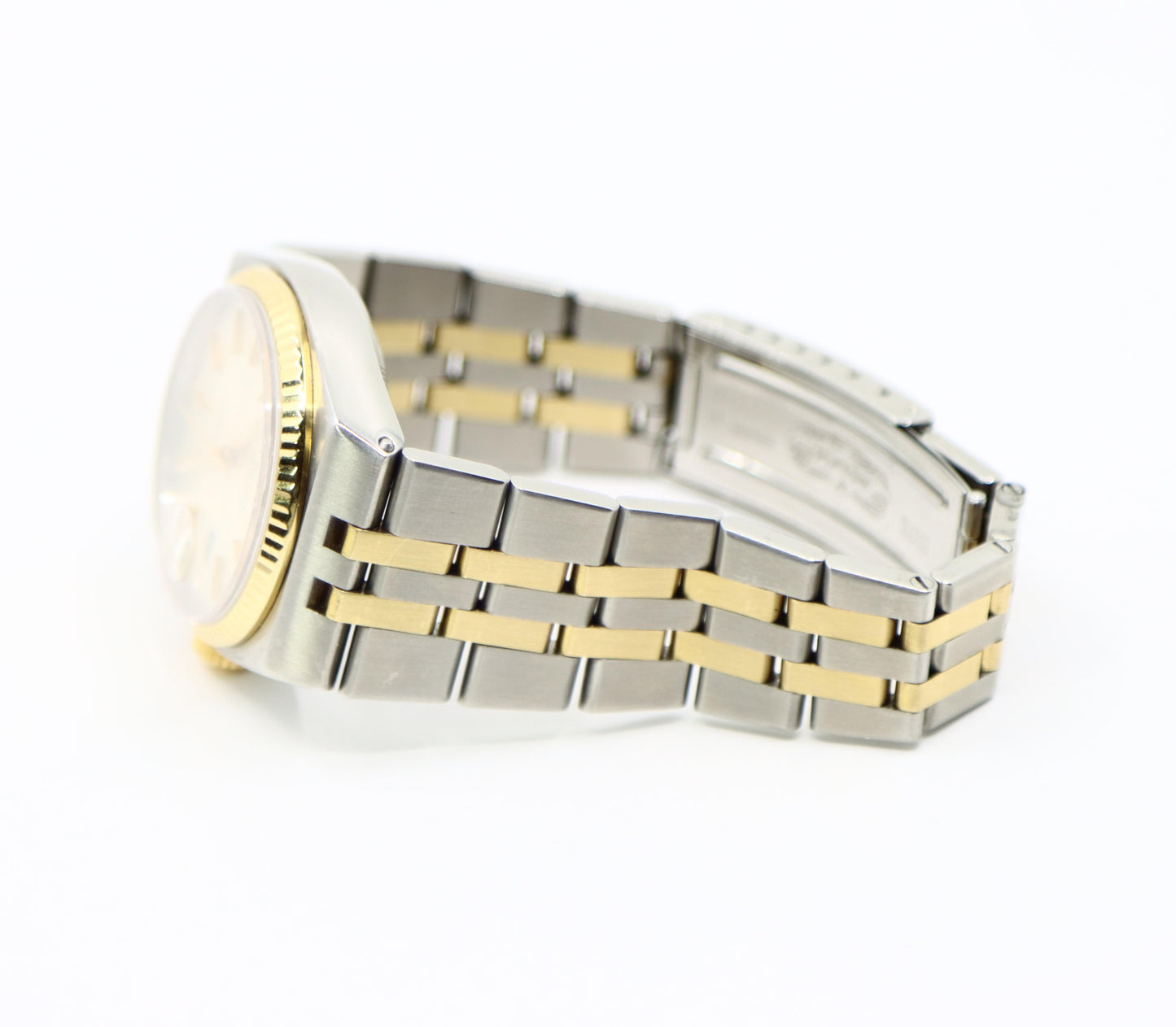 Rolex 18K Gold & Steel Datejust Oyster Quartz Watch