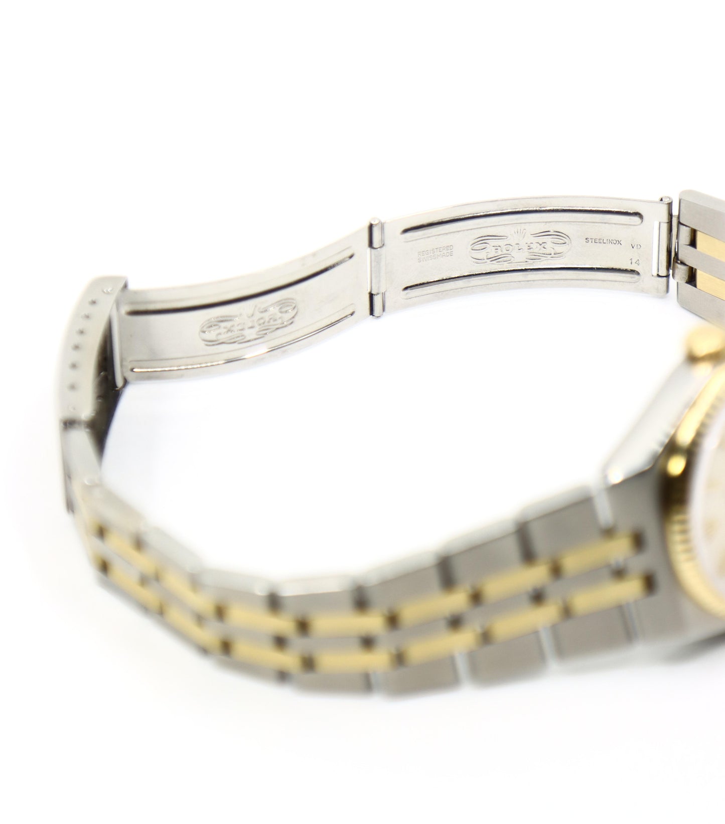 Rolex 18K Gold & Steel Datejust Oyster Quartz Watch