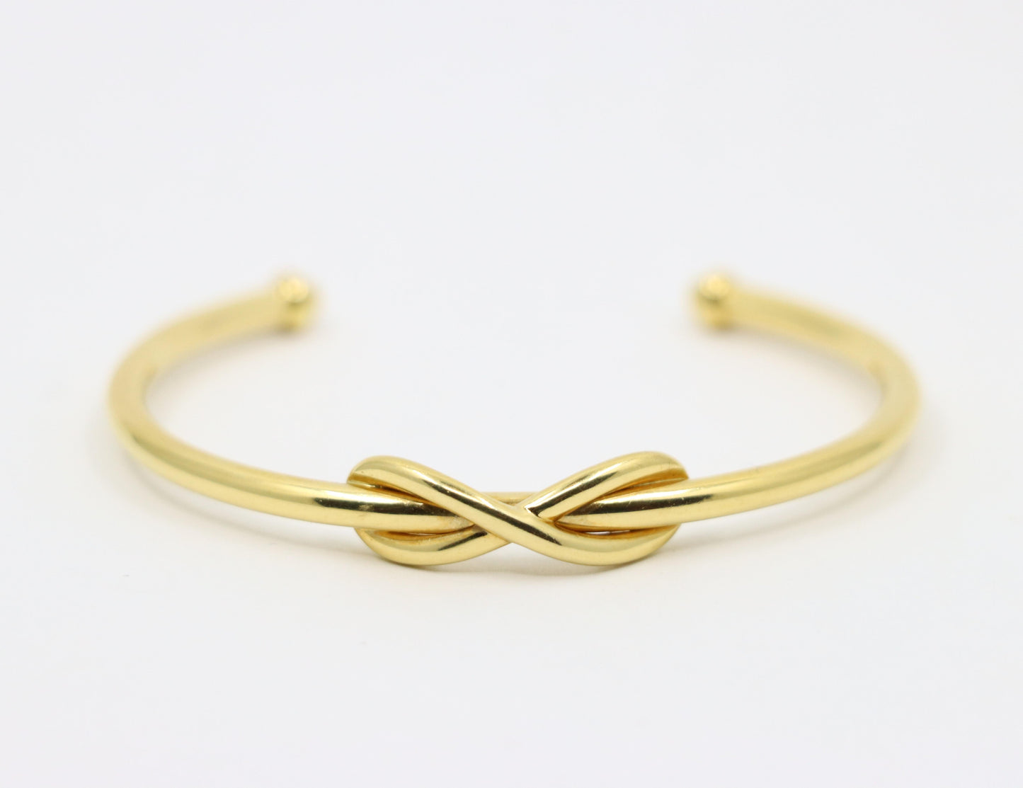 Tiffany & Co. 18K Gold Infinity Cuff Bracelet