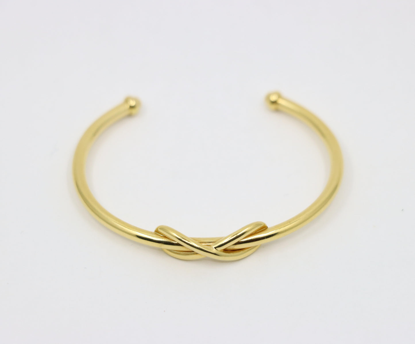 Tiffany & Co. 18K Gold Infinity Cuff Bracelet