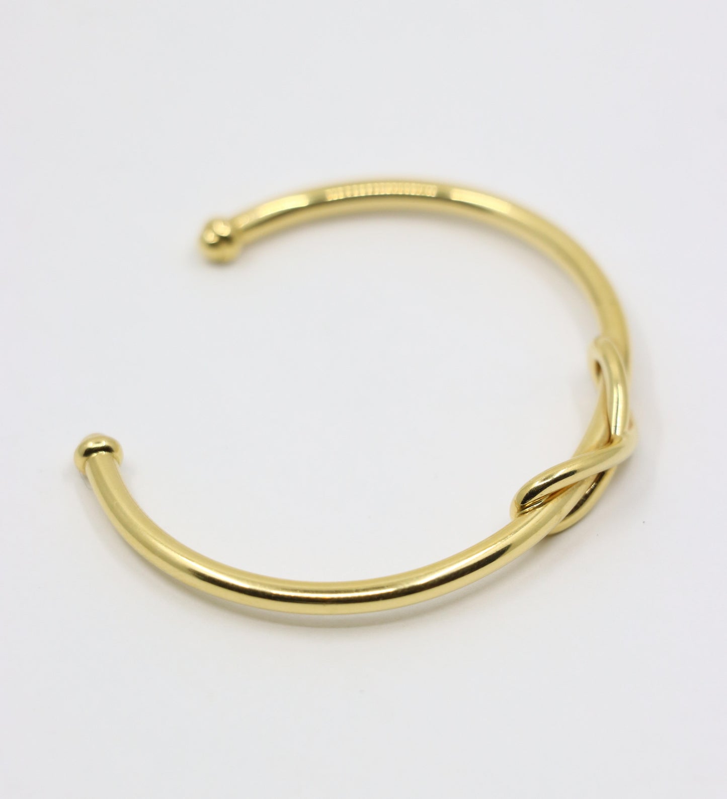 Tiffany & Co. 18K Gold Infinity Cuff Bracelet