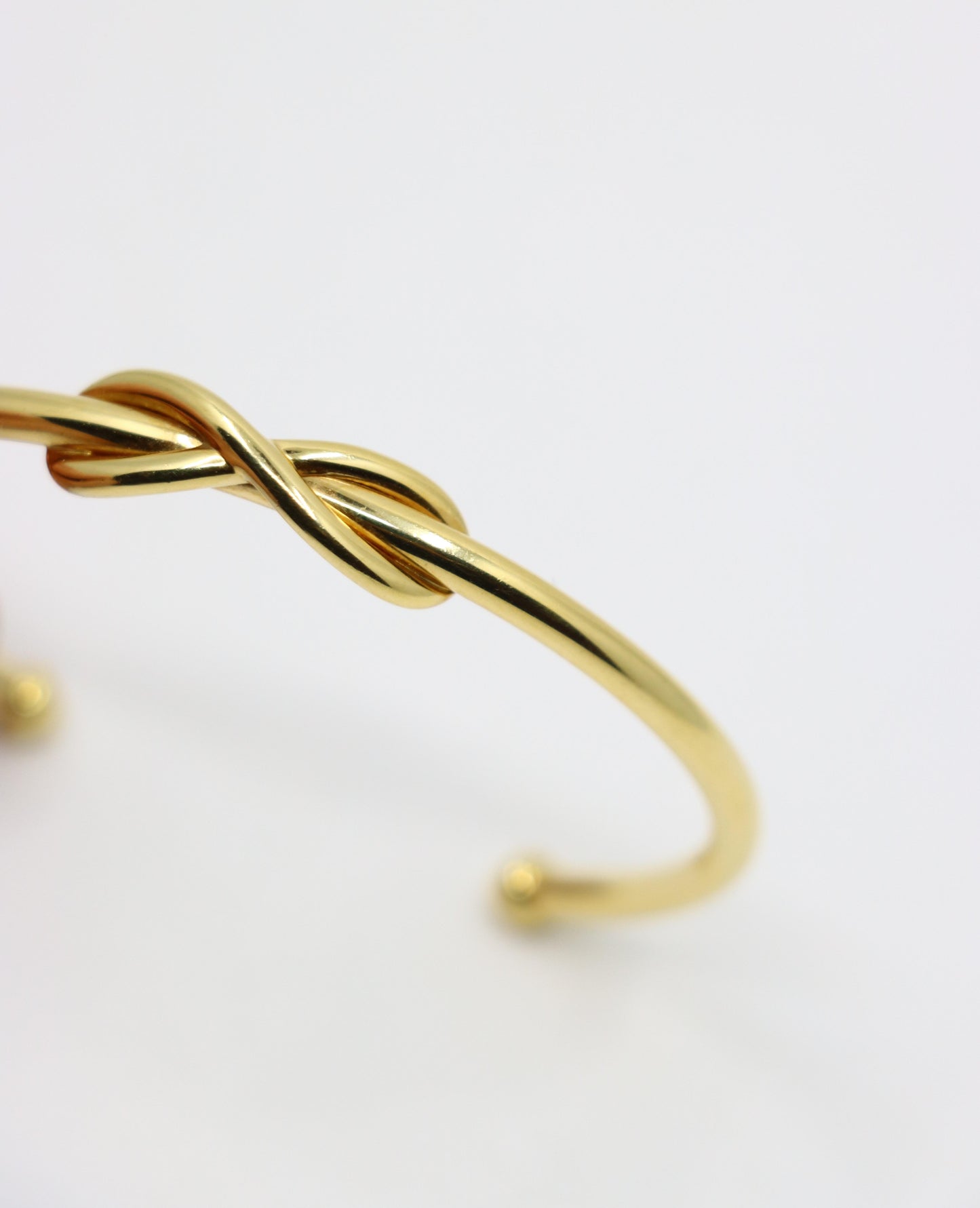 Tiffany & Co. 18K Gold Infinity Cuff Bracelet