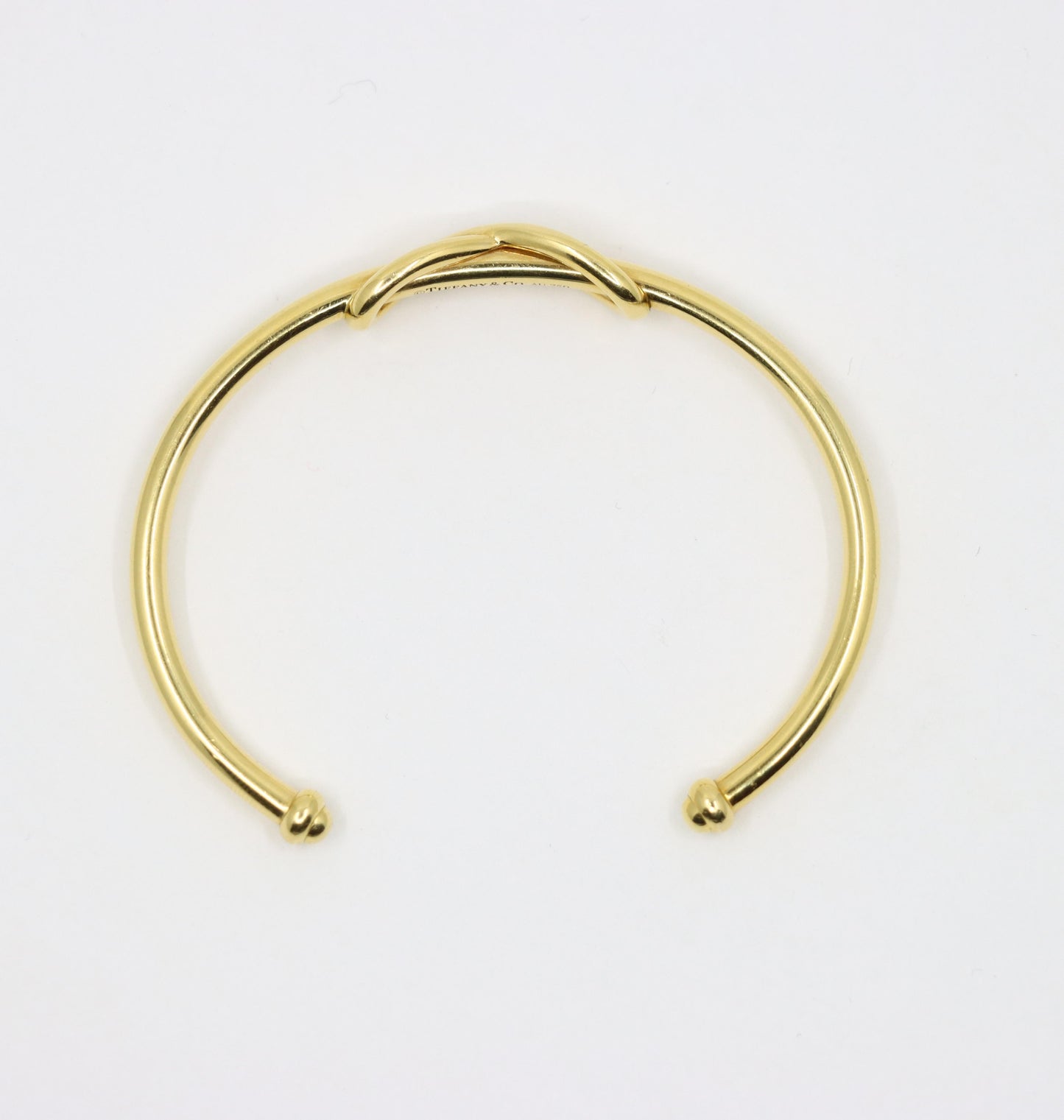 Tiffany & Co. 18K Gold Infinity Cuff Bracelet