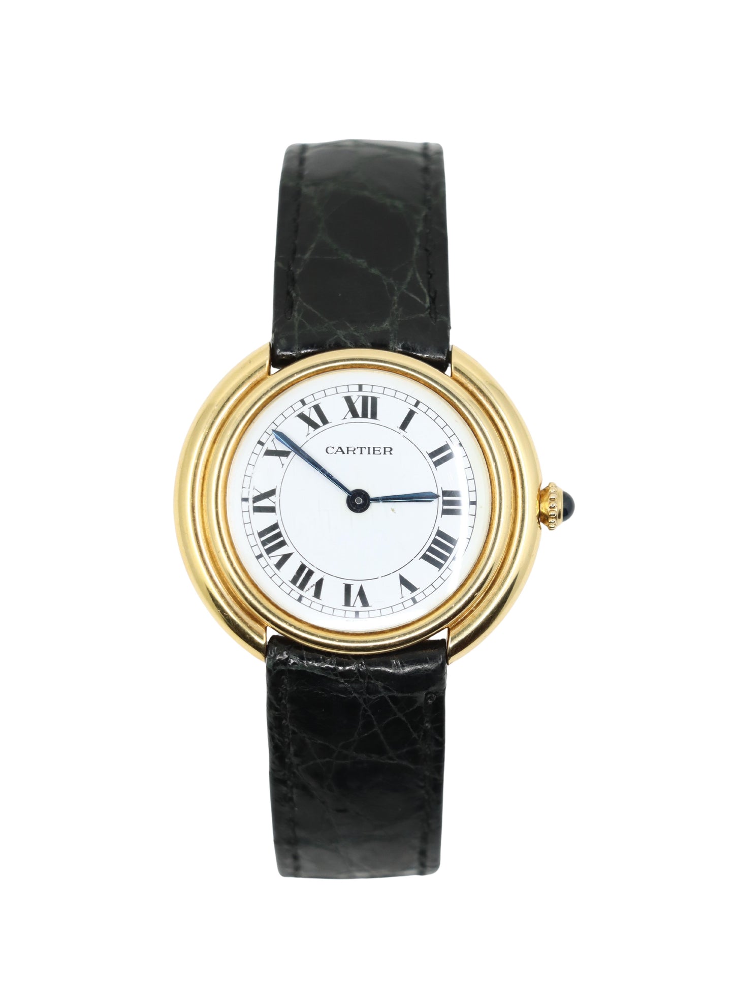 Vintage Cartier Vendome 18K Gold Watch