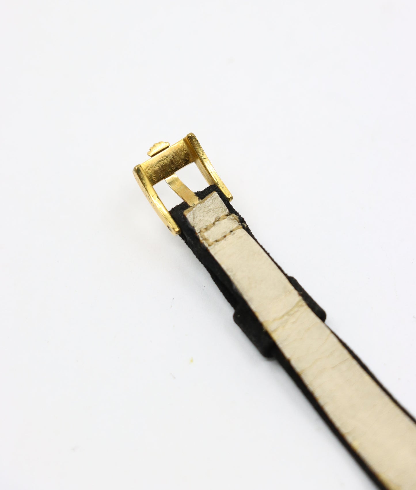 Vintage Rolex Precision 14KT Gold Velvet Watch