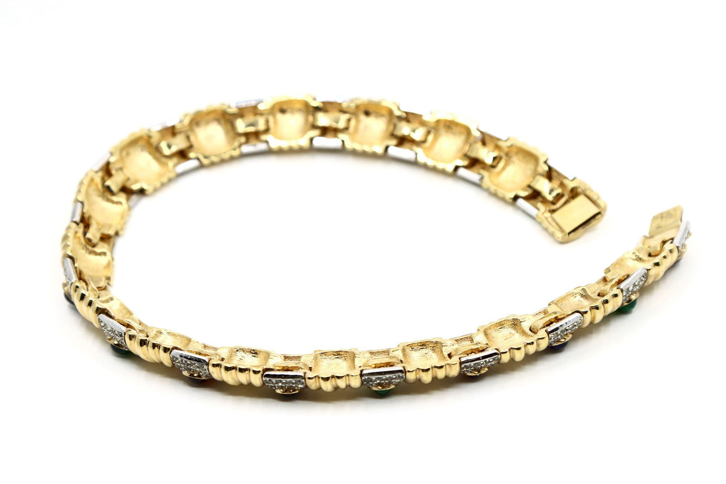 Vintage Ciner Dynasty Style Gold-tone Rhinestone Choker Necklace