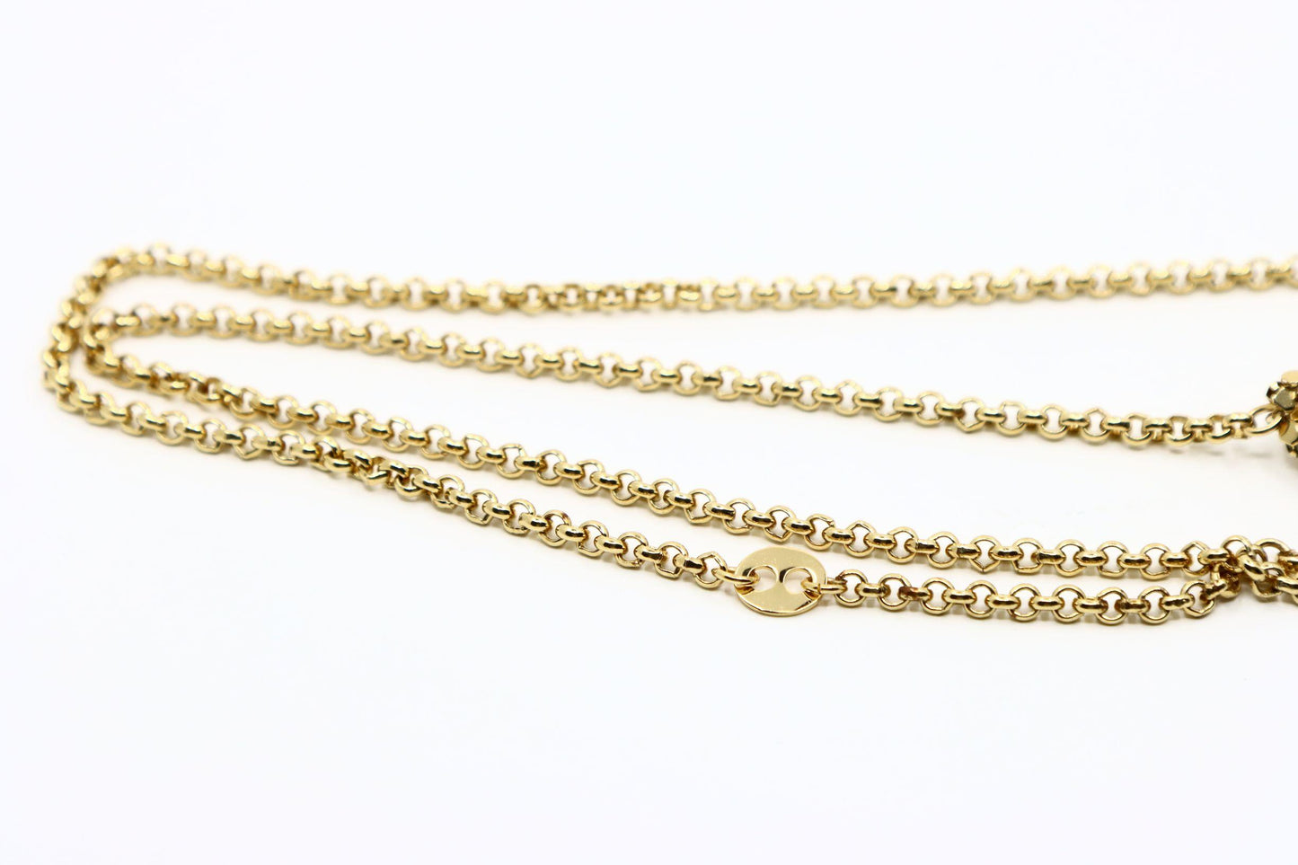 Vintage Paco Rabanne Gold Tone Chainmail Mini Purse Necklace