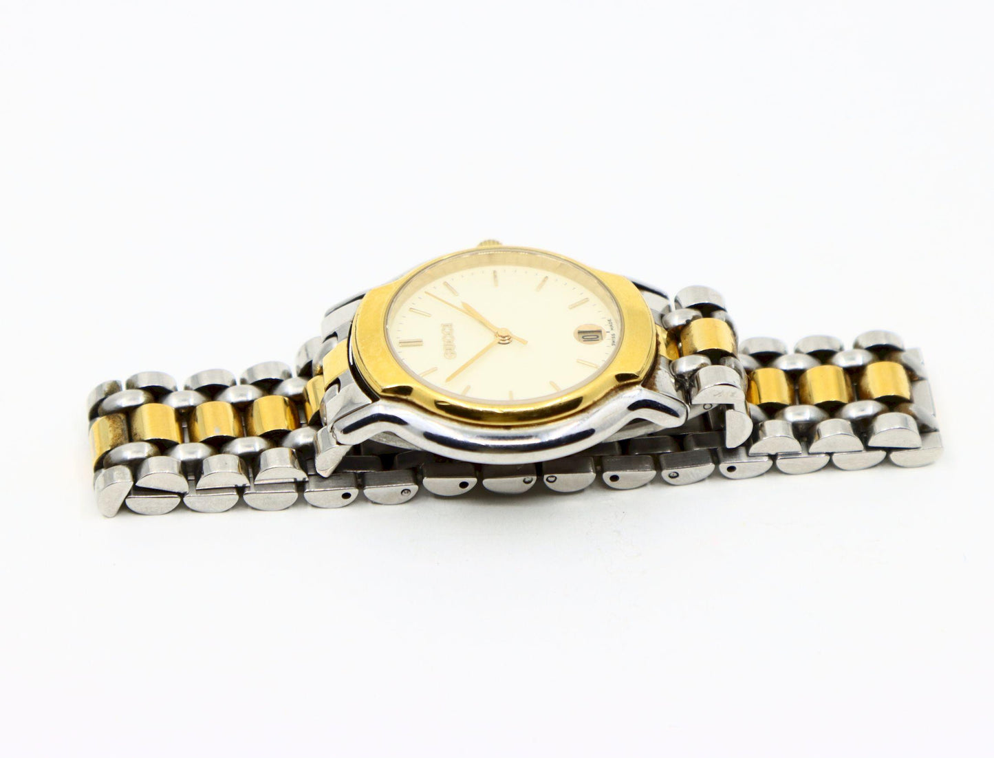 Vintage GUCCI Gold Tone & Steel 8000M Watch
