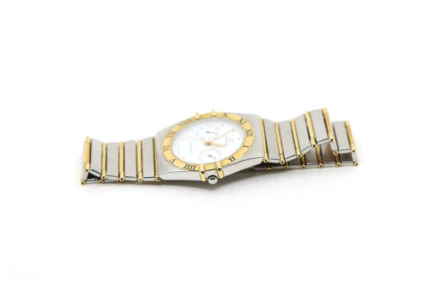 Omega Constellation 18K Gold & Stainless Steel Quartz Watch