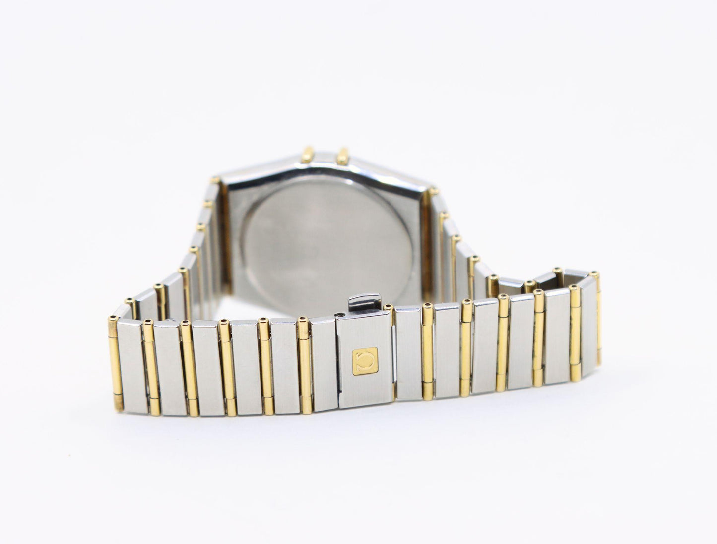 Omega Constellation 18K Gold & Stainless Steel Quartz Watch
